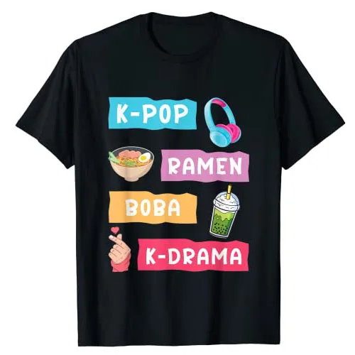 Camiseta de Moda K-Pop para Fa - Korean Men Lifestyle reseña y precio